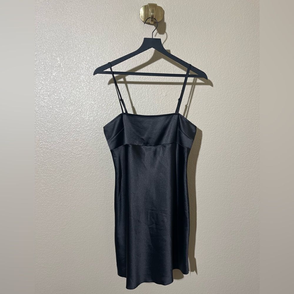 Miss Selfridge Black Mini Dress